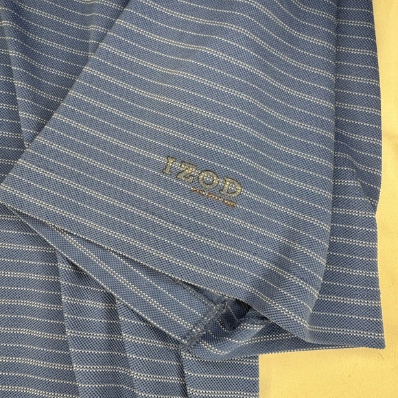 Blue Striped Polo Shirt - Picture 3 of 6